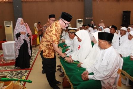 193 Orang JCH Ditepung Tawari Direksi PTPN V